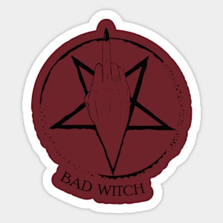 Bad Witch 2 Sticker